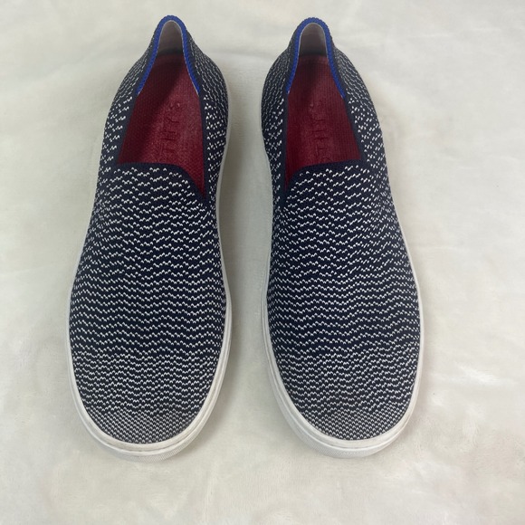 Rothy's Shoes - Rothy's Maritime Gradient Sneakers Womens 7 Navy Blue Slip On Comfort